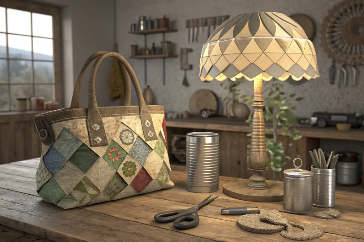 Eco-Handmade 2025: как делать стильные вещи из мусора