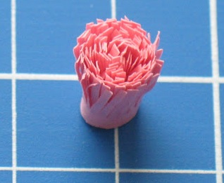 Базовый цветок в технике квиллинг